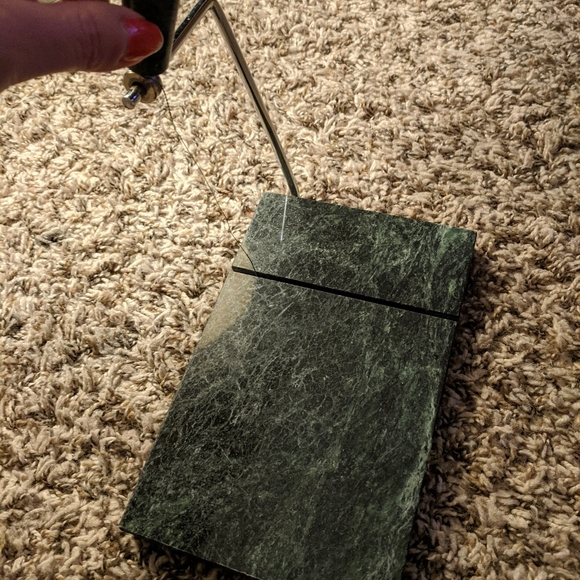 Solid Marble Cheese Slicing/Cutting Board - Picture 5 of 7